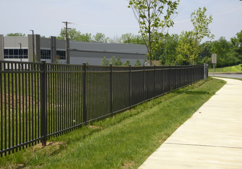 Industrial Fence Painting